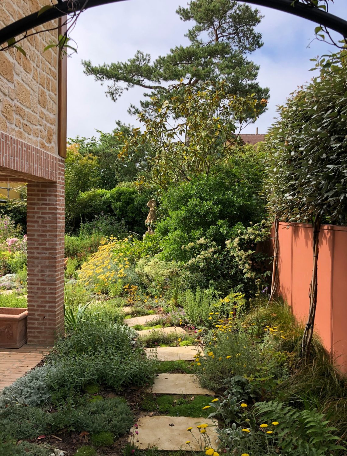 Allée dans le Jardin du peintre