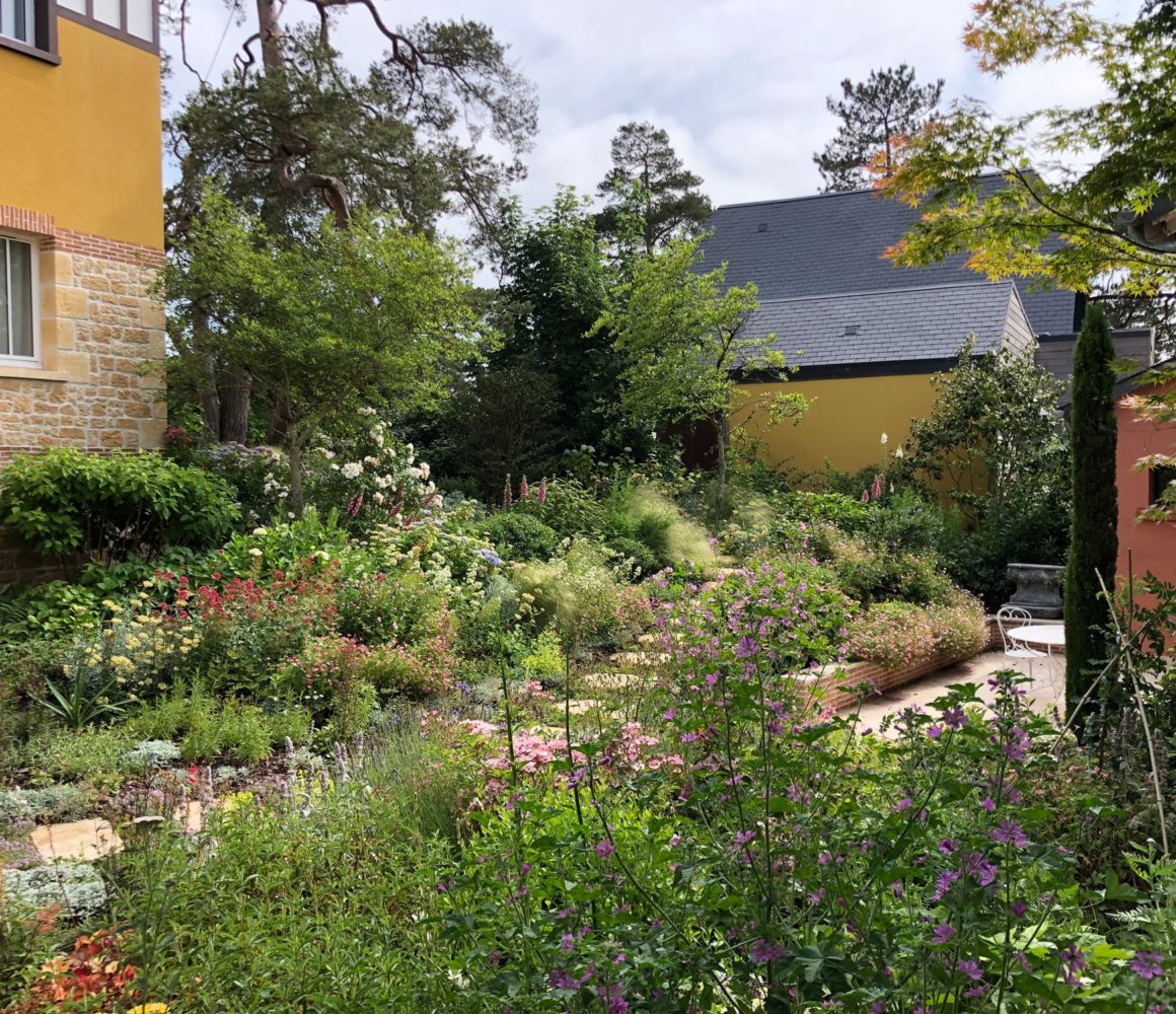 Vue globale du Jardin du peintre