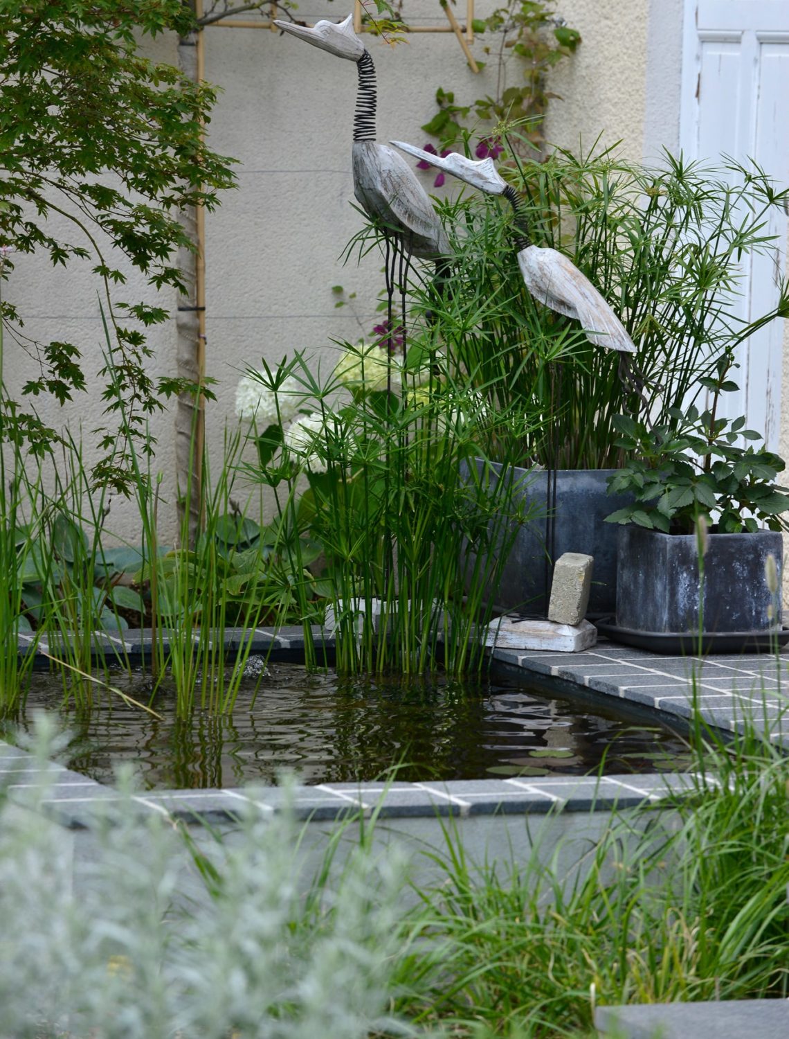 Bassin du Jardin de Flandre à Cabourg