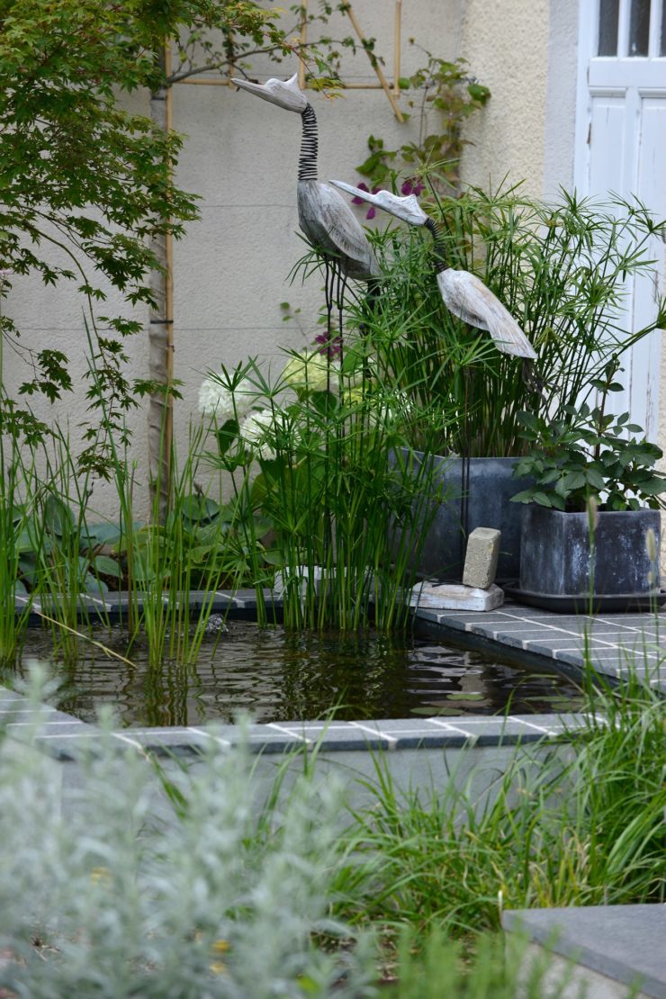 Bassin du Jardin de Flandre à Cabourg