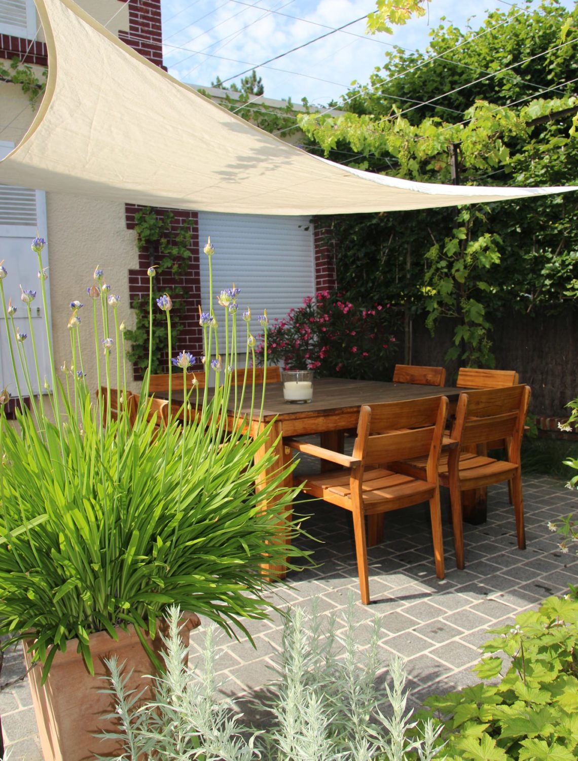 Terrasse du Jardin de Flandre à Cabourg