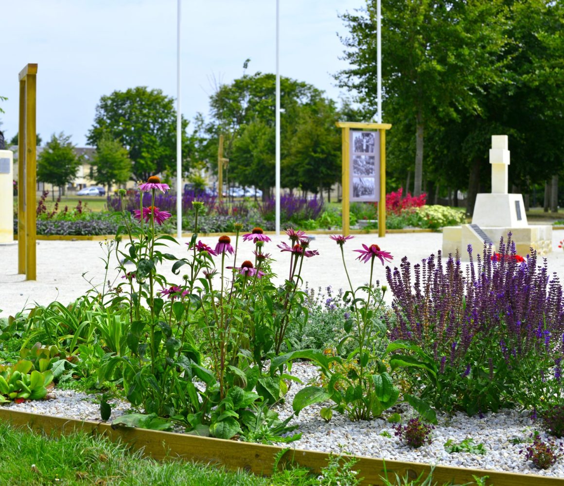 Vue d'ensemble du plain d'Amfreville