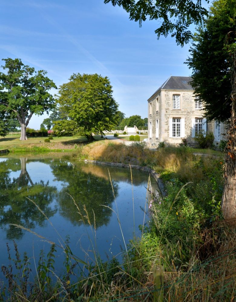 L'étang dans un jardin historique