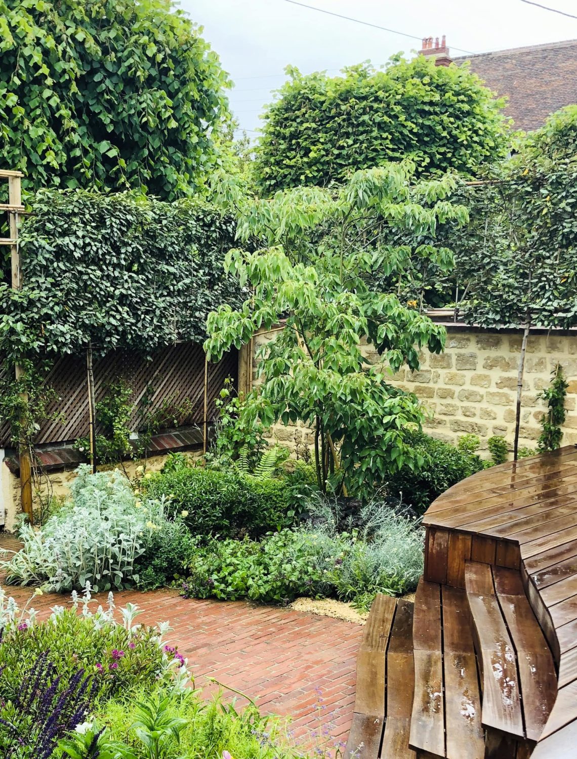 Terrasse du jardin cocon